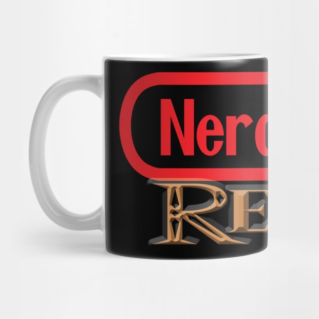 Official Nerd Cave Retro Podcast Tee! by NerdCaveRetro